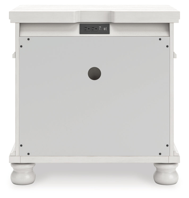 Chadworth Three Drawer Night Stand