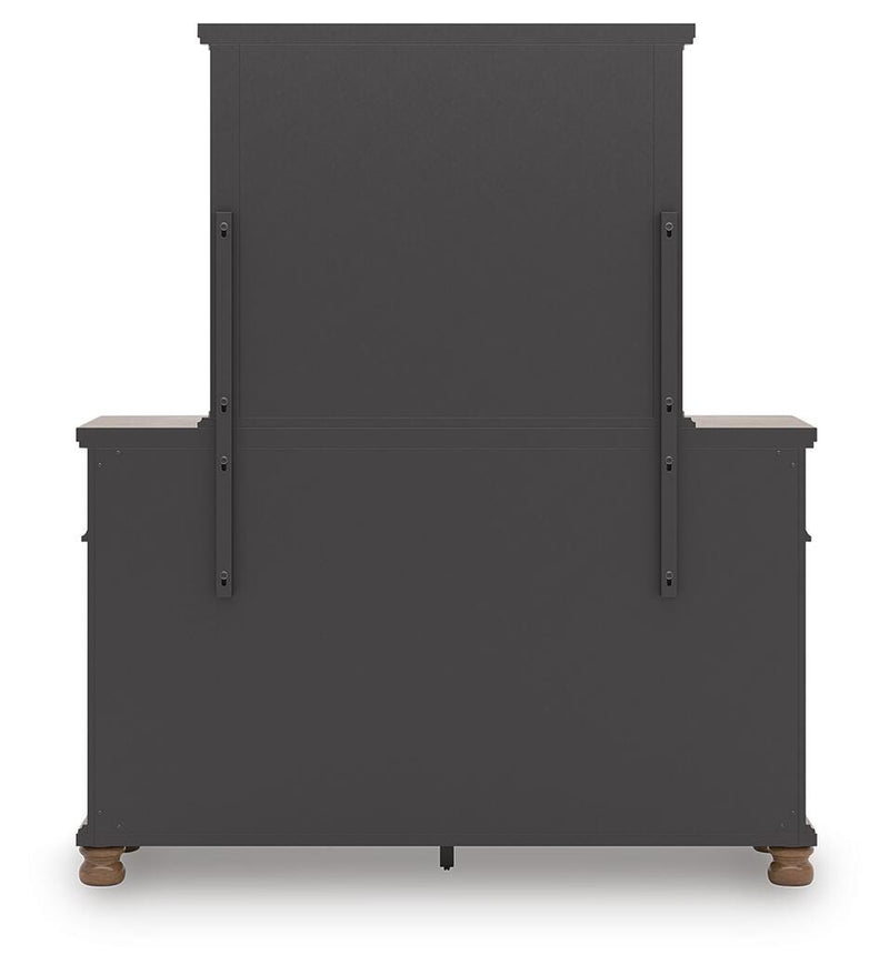 Juego de dormitorio con cama con dosel Rowlenstown