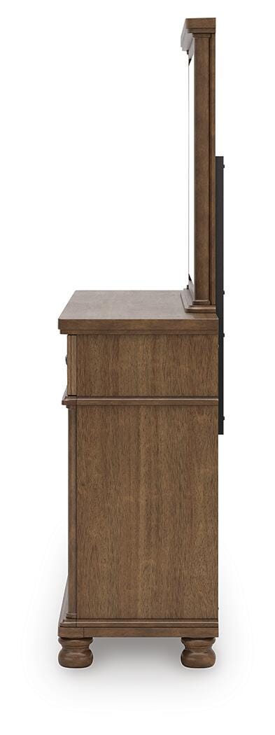 Juego de dormitorio con cama con dosel Rowlenstown