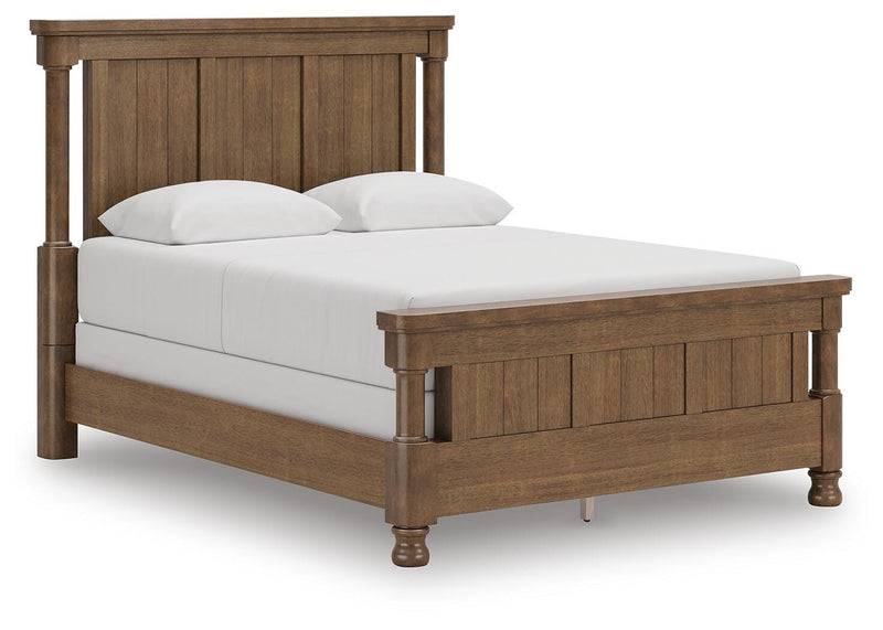 Juego de dormitorio con cama con dosel Rowlenstown