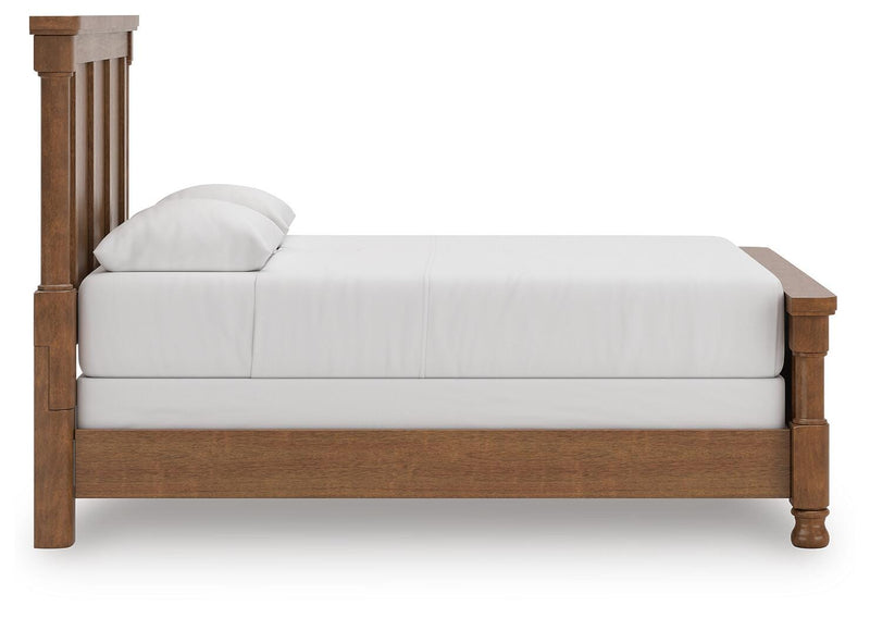Juego de dormitorio con cama con dosel Rowlenstown