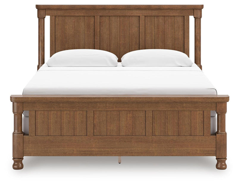 Juego de dormitorio con cama con dosel Rowlenstown