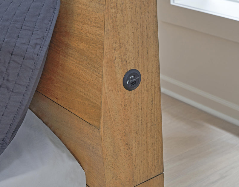 Sherbana Panel Bed