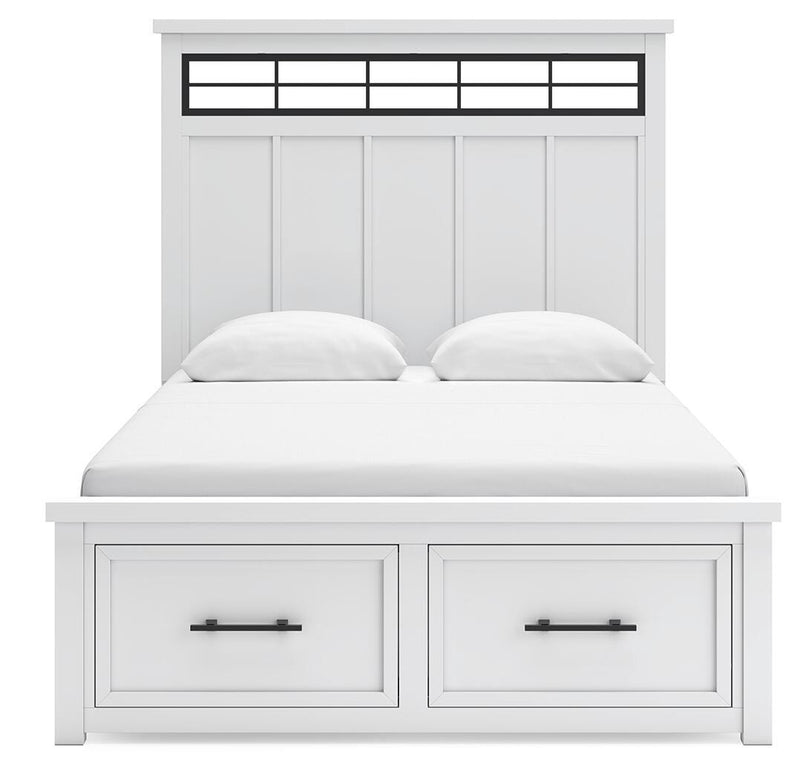 Juego de dormitorio de cama con almacenaje Ashbryn