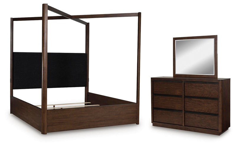 Dilenno Canopy Bed Bedroom Set