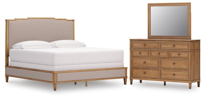 Sharlance Upholstered Panel Bed Bedroom Set