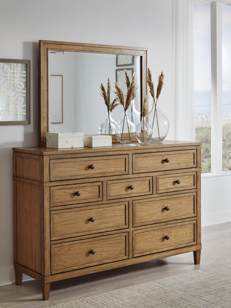 Sharlance Upholstered Panel Bed Bedroom Set