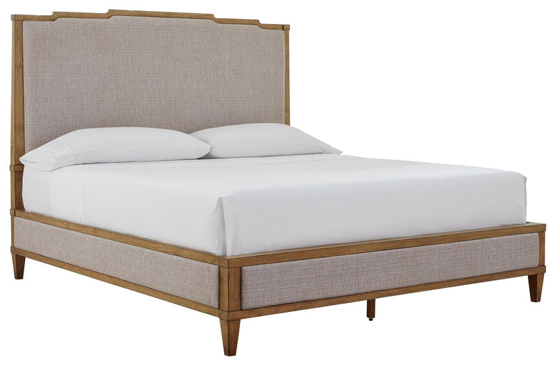 Sharlance Upholstered Panel Bed Bedroom Set