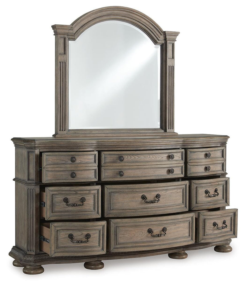 Ardenfield Upholstered Sleigh Bed Bedroom Set