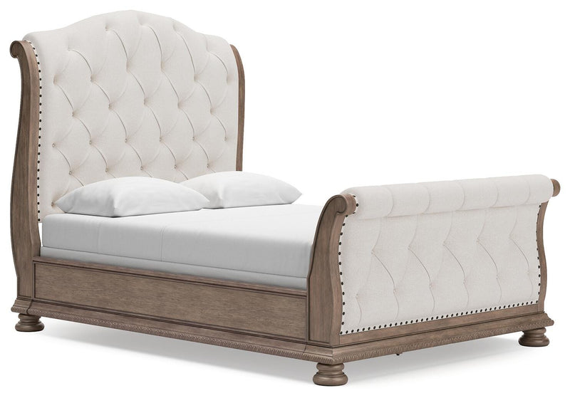 Cama trineo tapizada Ardenfield