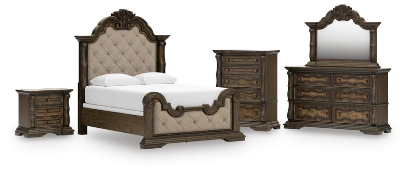 Maylee Upholstered Bed Bedroom Set