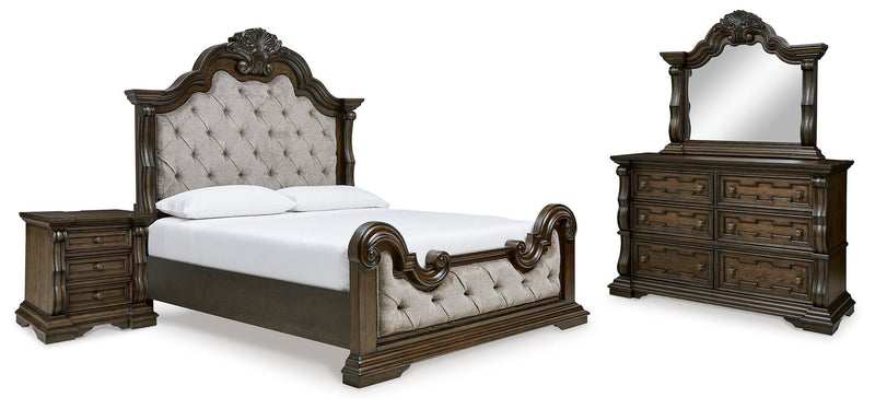 Maylee Upholstered Bed Bedroom Set