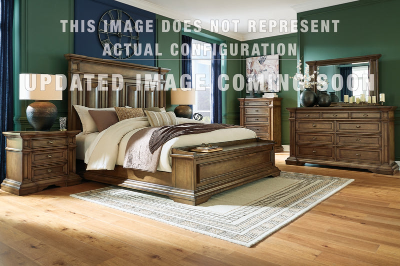 Frantanna Panel Storage Bed. Dresser Bedroom Set