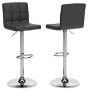 Bellatier Tall Upholstered Swivel Barstool