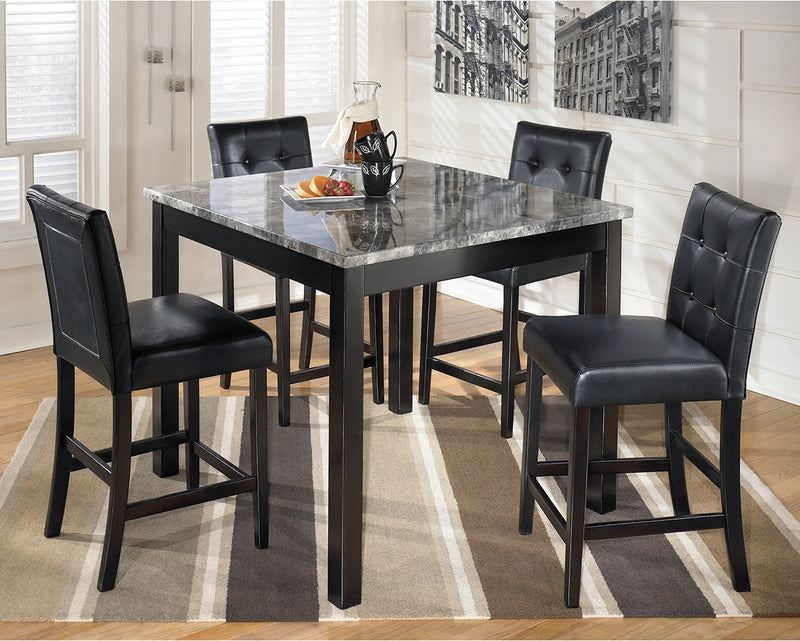Maysville Square Counter Table Set by Ashley Furniture