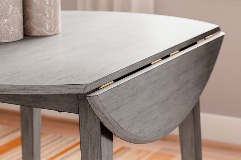 Shullden Round Dining Room Drop Leaf Table