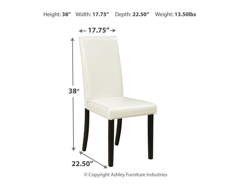 Silla de comedor tapizada Kimonte