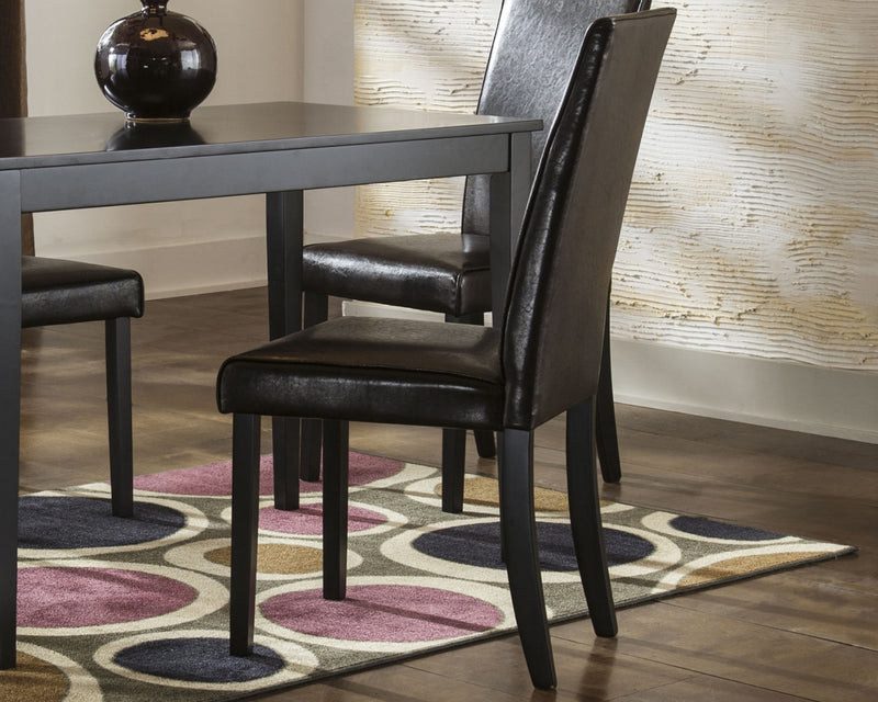 Silla de comedor tapizada Kimonte