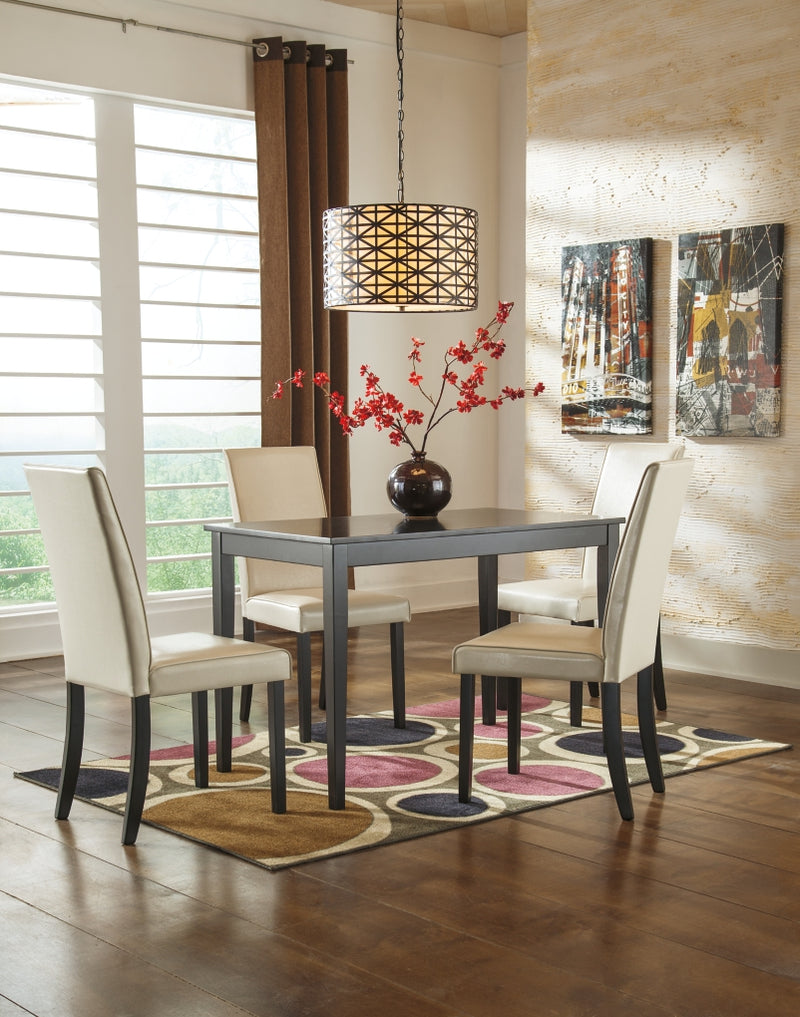 Silla de comedor tapizada Kimonte