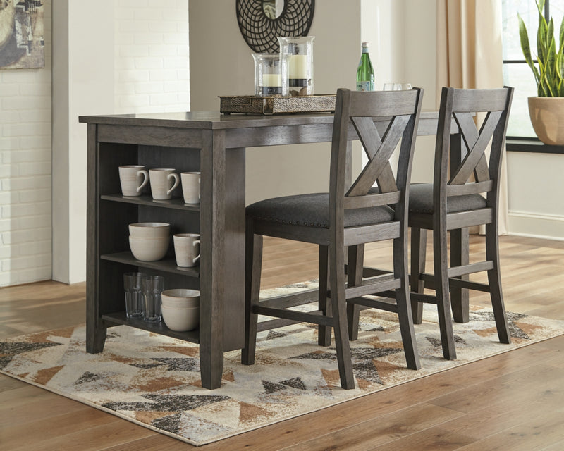 Caitbrook Dining Set (Up to 4 Barstools)