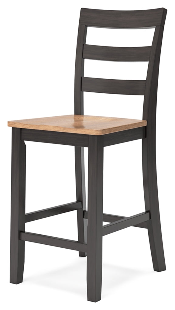 Gesthaven Dining Set (Up to 4 Barstools)