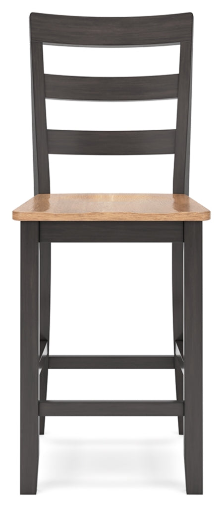 Gesthaven Dining Set (Up to 4 Barstools)