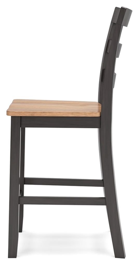 Gesthaven Dining Set (Up to 4 Barstools)
