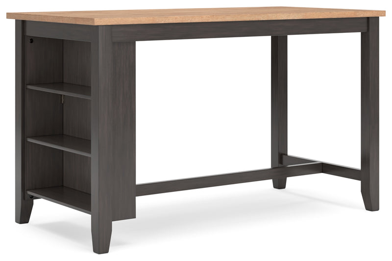Gesthaven Dining Set (Up to 4 Barstools)
