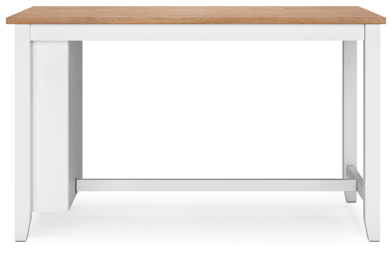 Gesthaven Dining Set (Up to 4 Barstools)