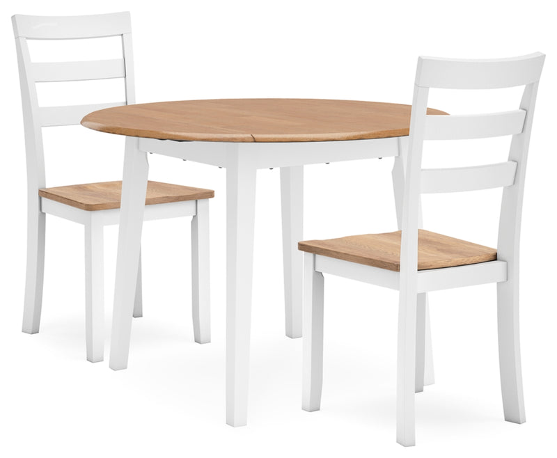 Gesthaven Dining Set (Up to 4 Barstools)