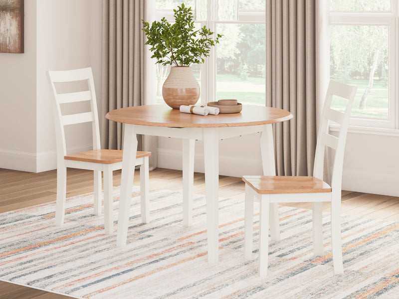 Gesthaven Dining Set (Up to 4 Barstools)