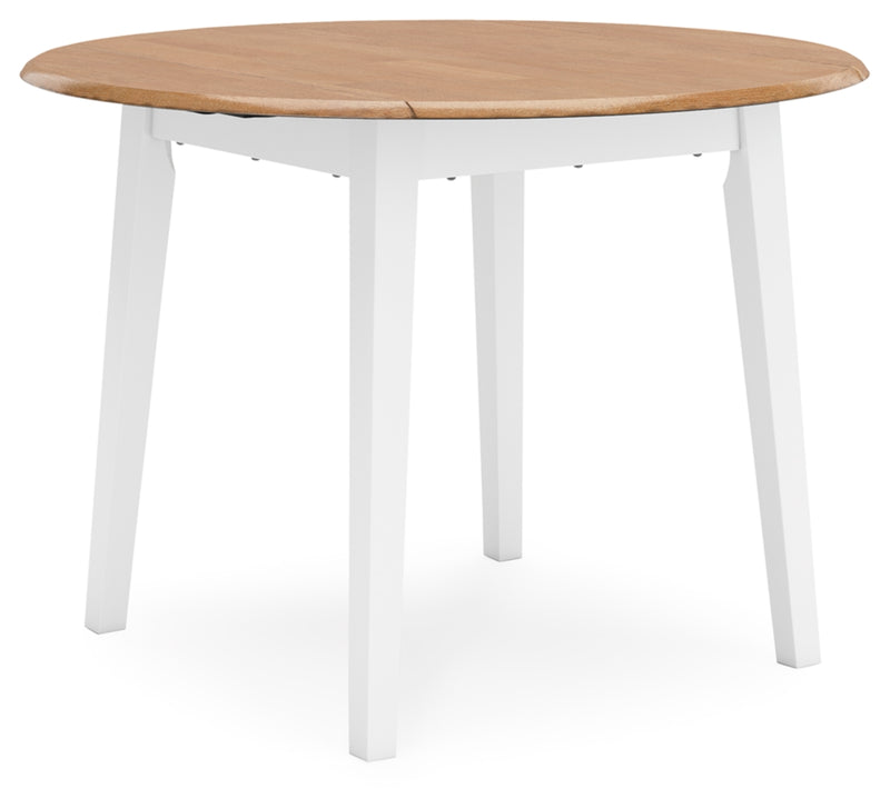 Gesthaven Round Dining Room Drop Leaf Table
