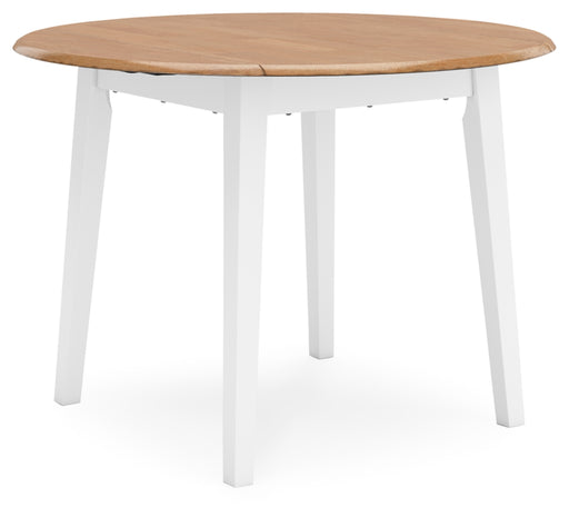 Gesthaven Round Dining Room Drop Leaf Table
