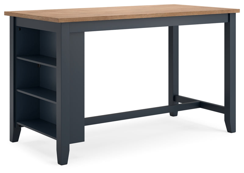 Gesthaven Dining Set (Up to 4 Barstools)
