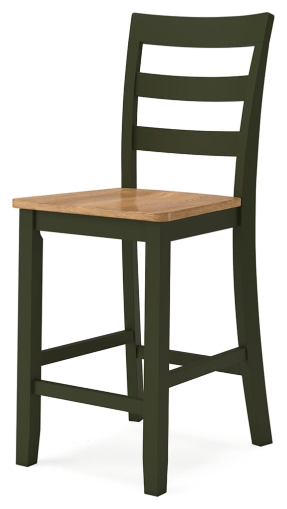 Gesthaven Dining Set (Up to 4 Barstools)