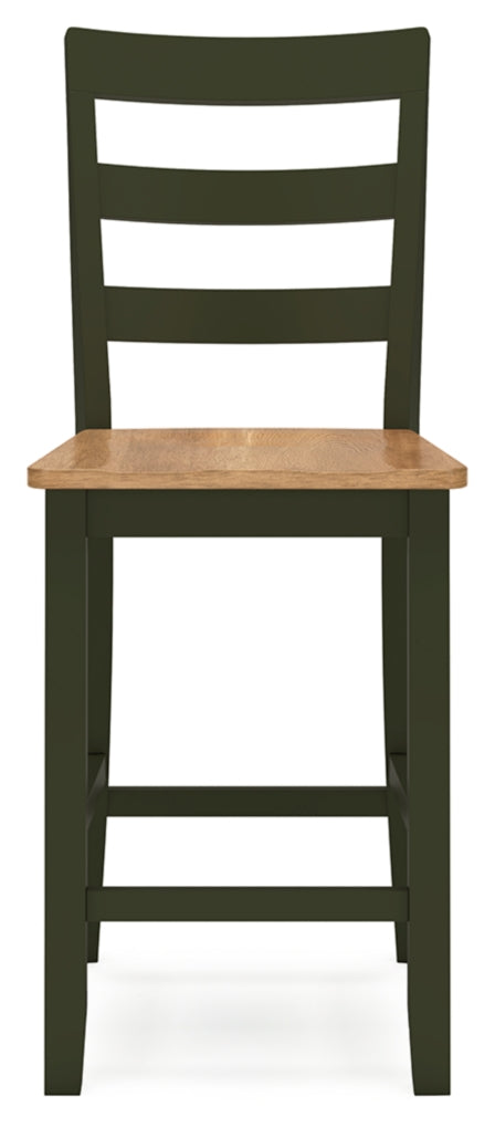 Gesthaven Dining Set (Up to 4 Barstools)