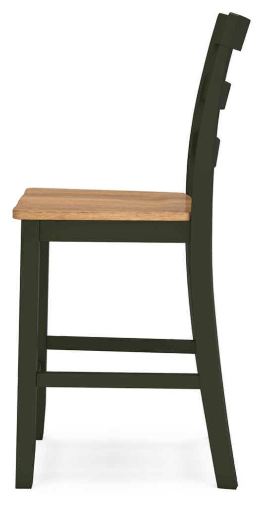 Gesthaven Dining Set (Up to 4 Barstools)