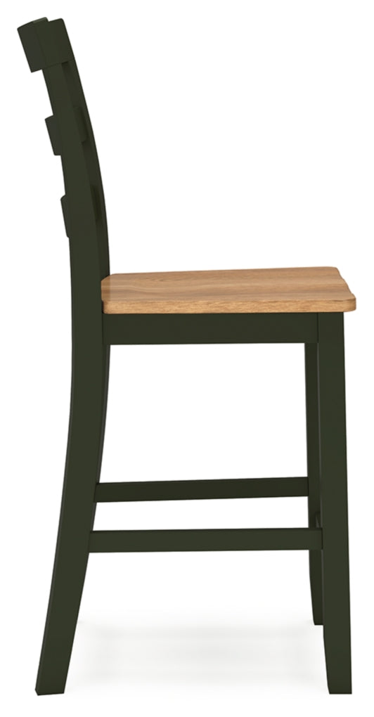 Gesthaven Dining Set (Up to 4 Barstools)