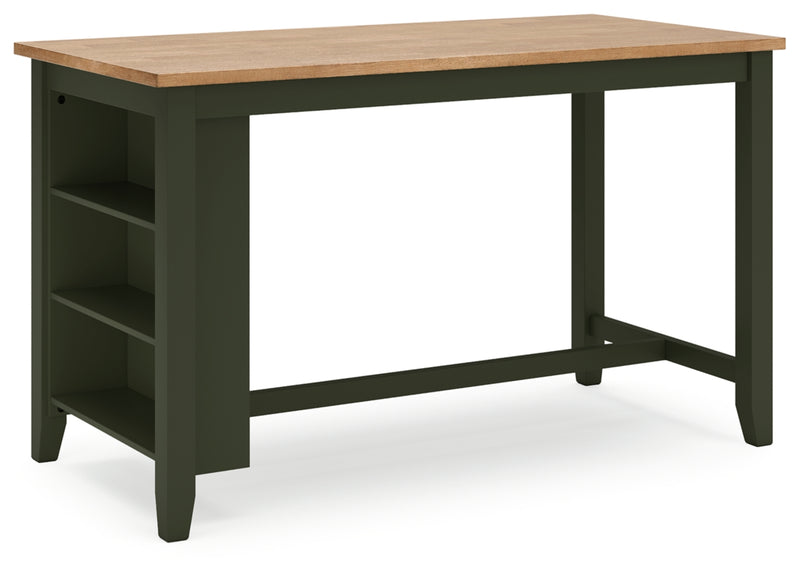 Gesthaven Dining Set (Up to 4 Barstools)