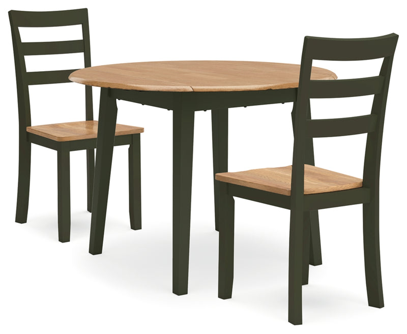Gesthaven Dining Set (Up to 4 Barstools)