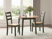 Gesthaven Dining Set (Up to 4 Barstools)