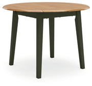 Gesthaven Round Dining Room Drop Leaf Table