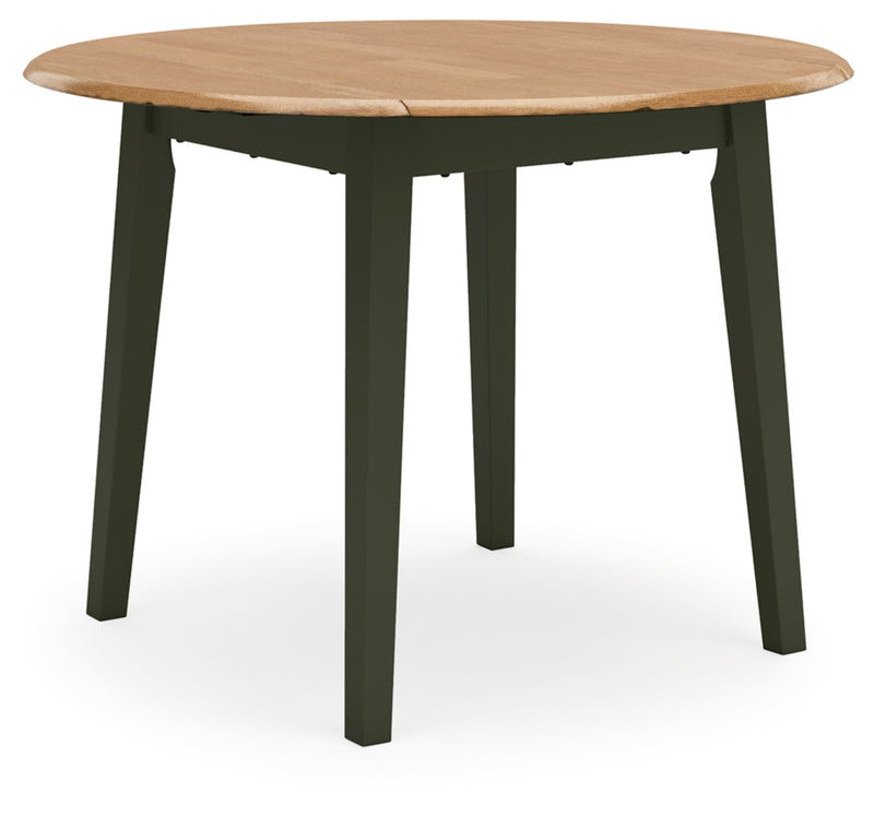Gesthaven Round Dining Room Drop Leaf Table