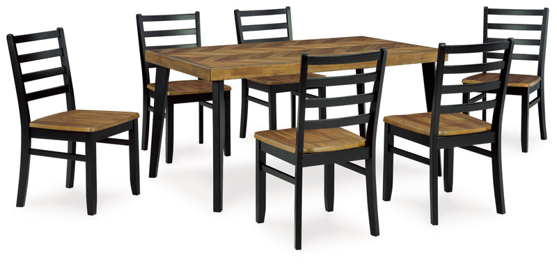 Blondon RECT DRM Table Set