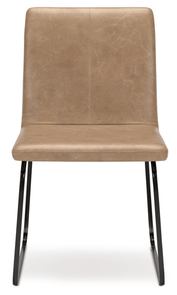 Silla auxiliar tapizada para comedor Pharwynn