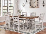 Valebeck Dining Set (Up to 8 Chairs)