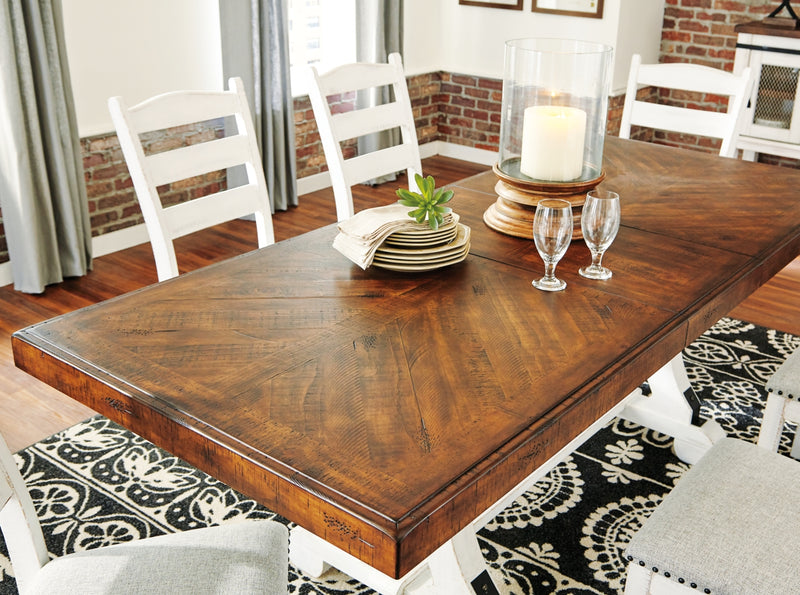 Valebeck Dining Set (Up to 8 Chairs)