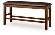 Ralene DBL Counter Upholstered Bench