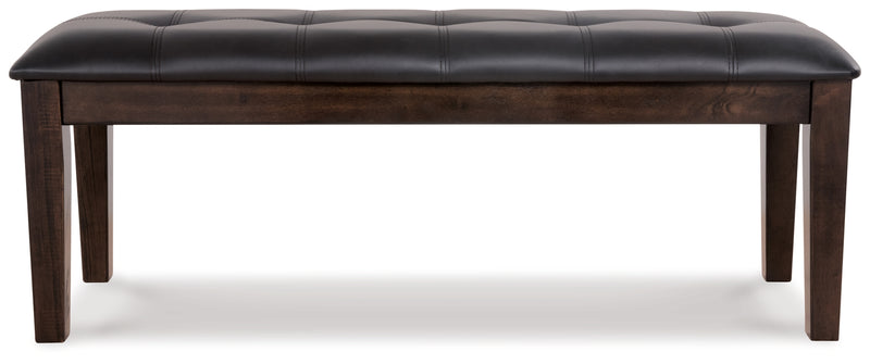 Banco grande tapizado para comedor Haddigan