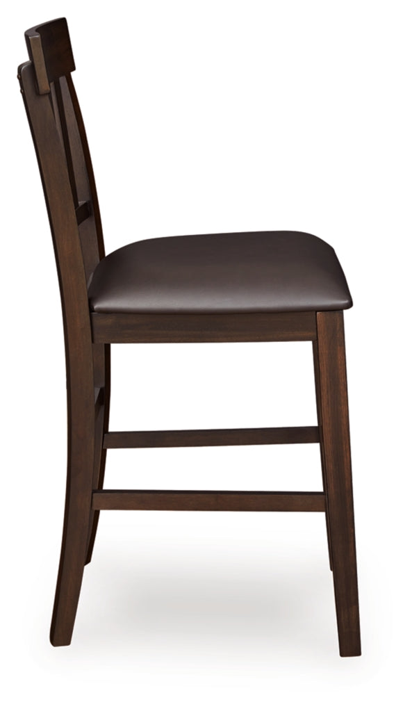 Taburete de bar tapizado Haddigan